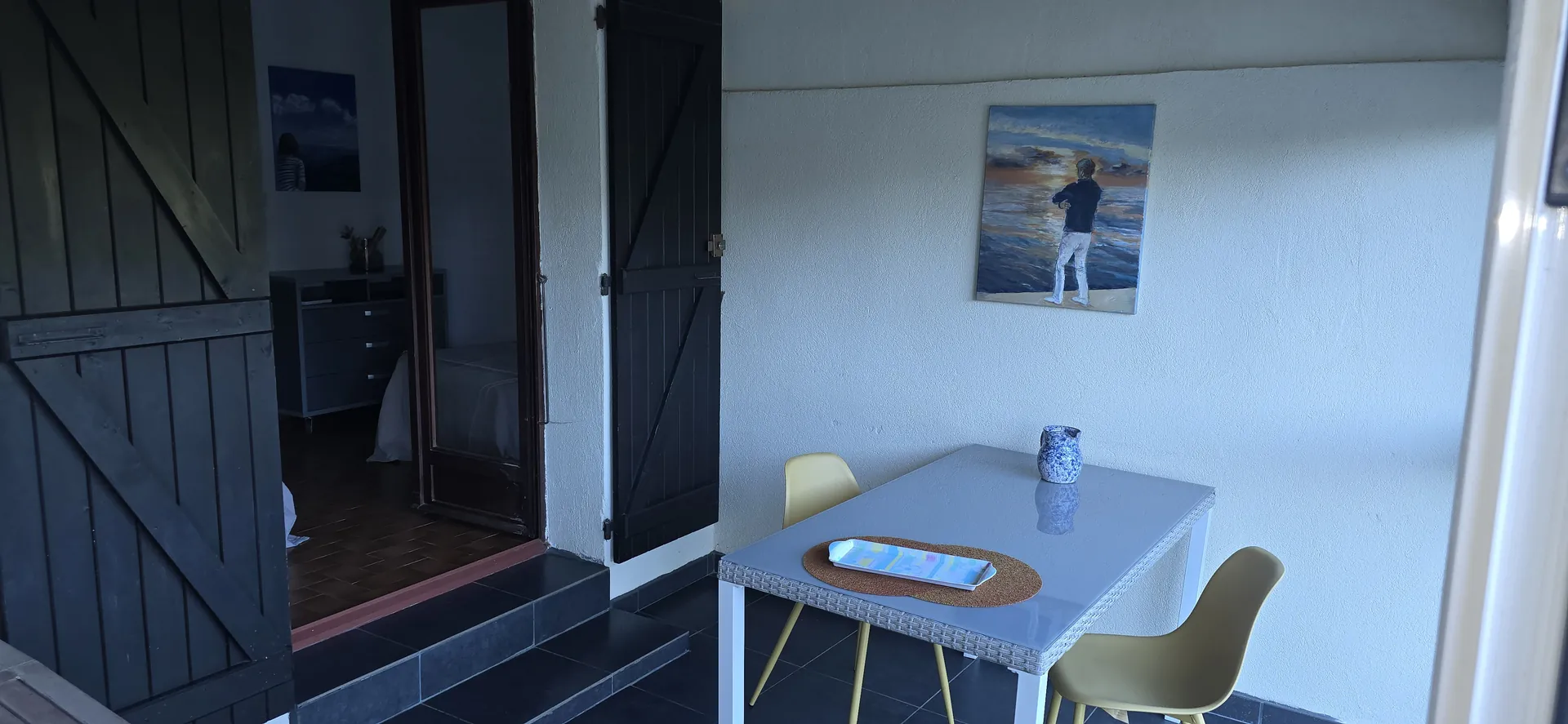 Brustianu – coin repas, Villa Iché-Poggi au Ruppione