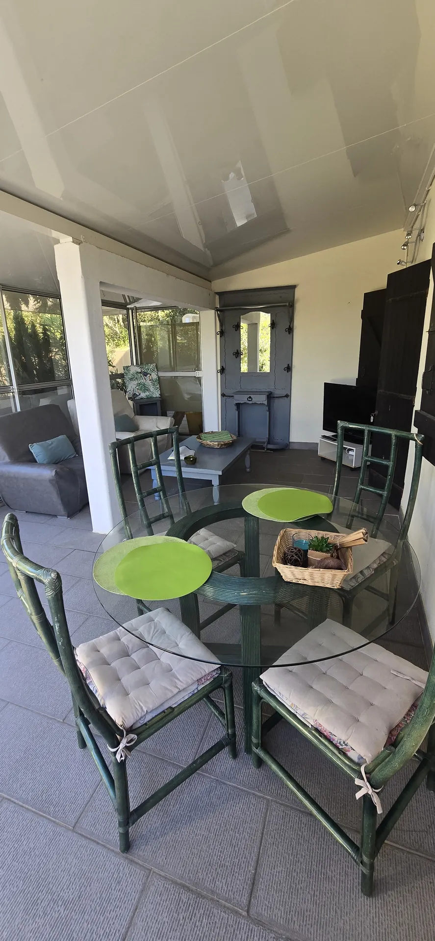 Vermentinu – terrasse, Villa Iché-Poggi au Ruppione