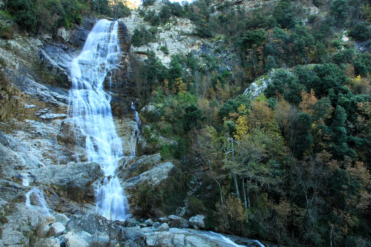 Cascade du Voile de la Mariée à Bocognano