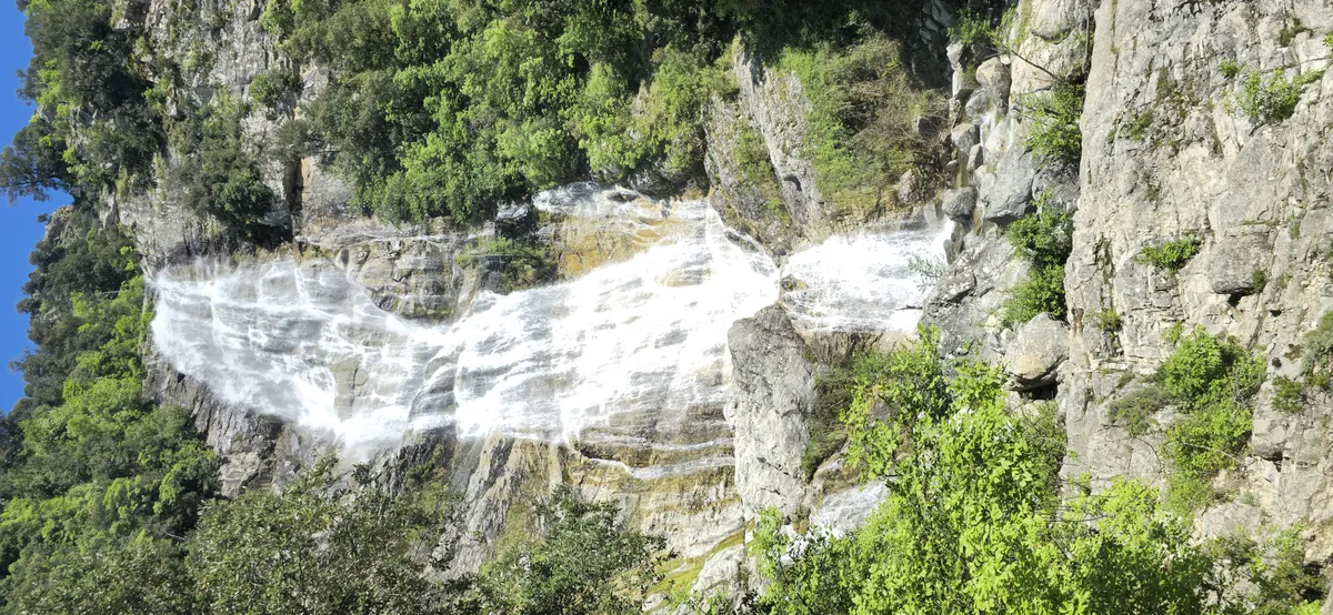 Cascade du Voile de la Mariée à Bocognano